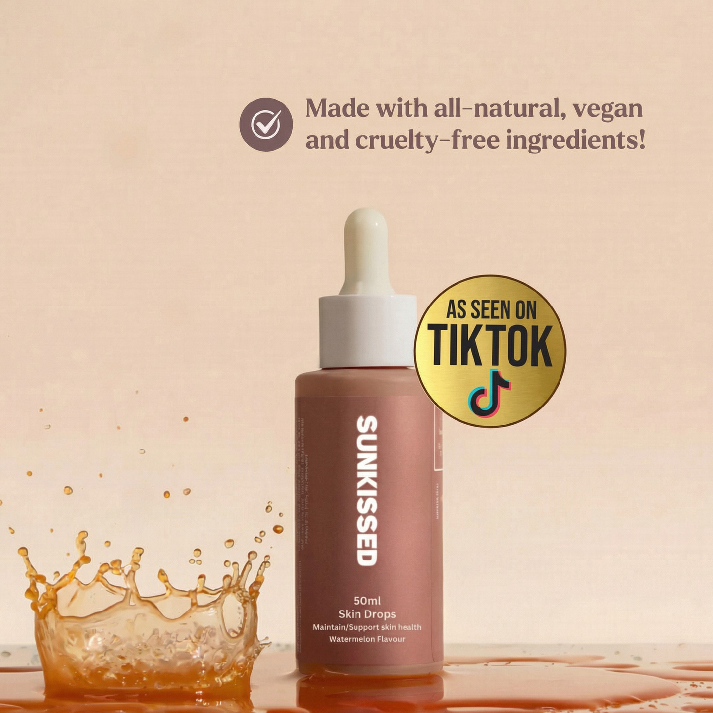 Sunless Tanning Drops